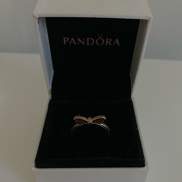PANDORA BOW RING - Picture 1 of 1